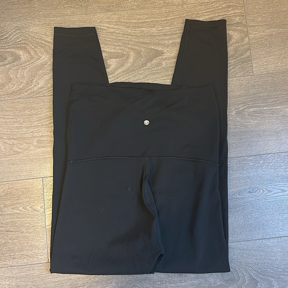 CRZ Yoga Butterluxe Maternity Leggings 28" Super High Waist Black M - Picture 6 of 8